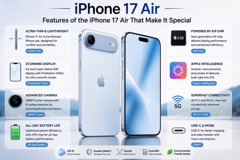 Iphone 17 Air Features