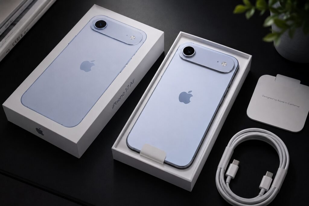 Iphone 17 Air Unboxing
