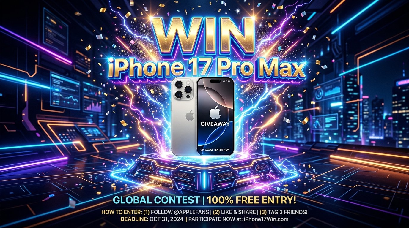 Win iPhone 17 Pro Max