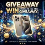 Win iPhone 15 Pro Max Giveaway