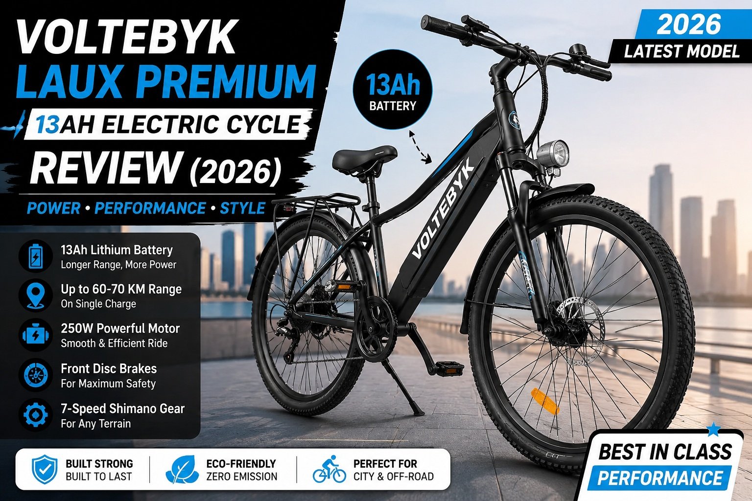 Voltebyk_Laux_Premium_13Ah_Electric_Cycle_Review_2026